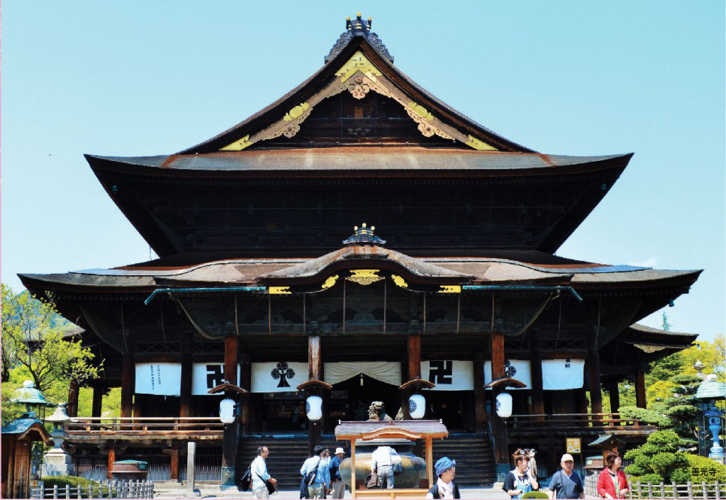 Zenko-ji temple in Nagano city