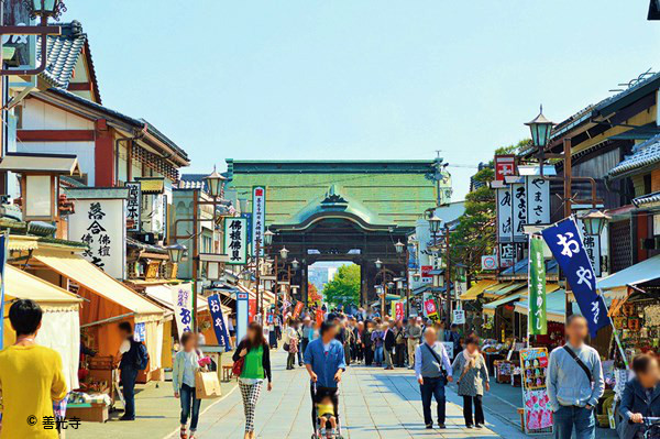 Nakamise street, Nagano