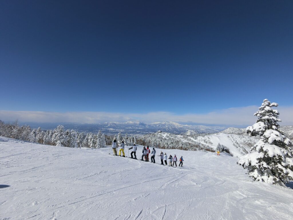 Shiga Kogen Ski Terakoya Top View