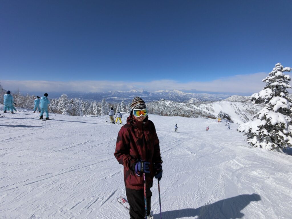 Shiga Kogen Ski Terakoya Ski View