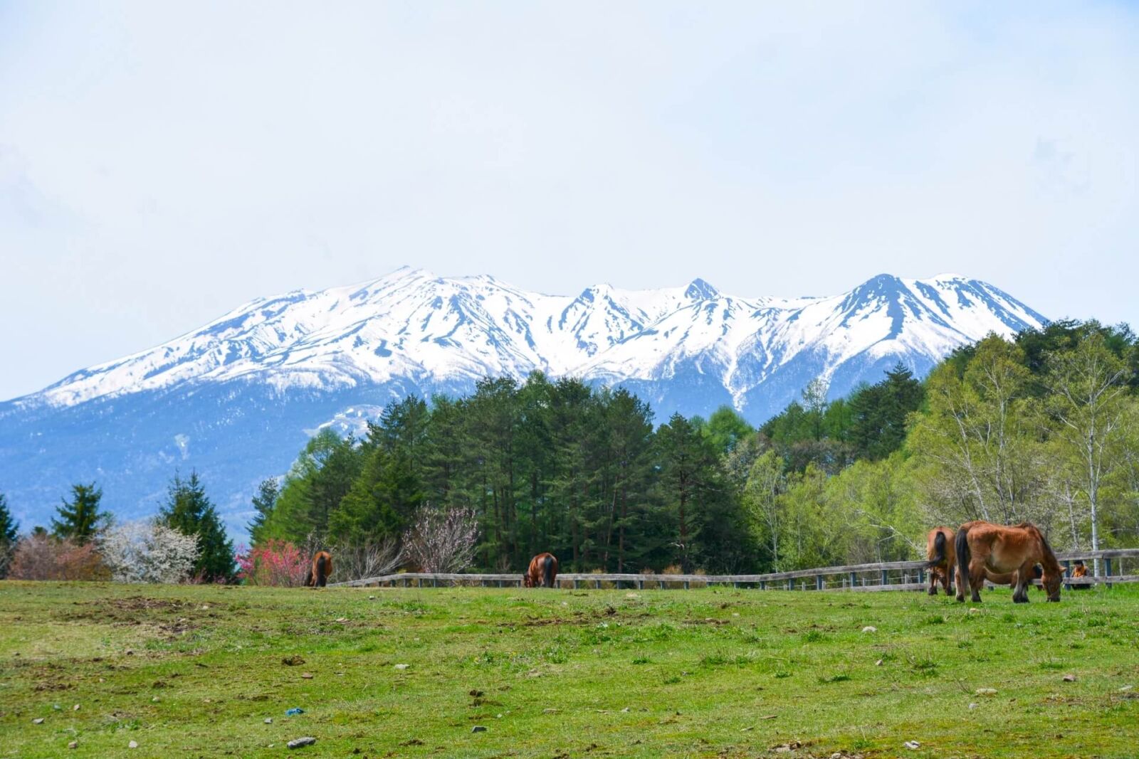 Kiso Ontake Mountain Range