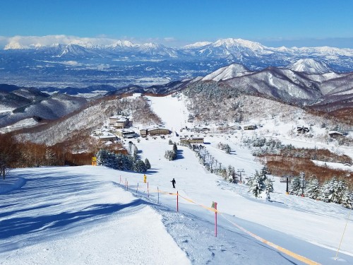 志賀高原，日本最大的滑雪場