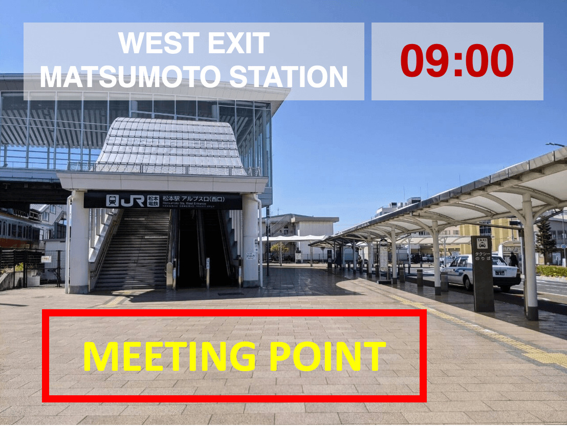 )AM-kamikochi-tour-matsumoto-station-meetup