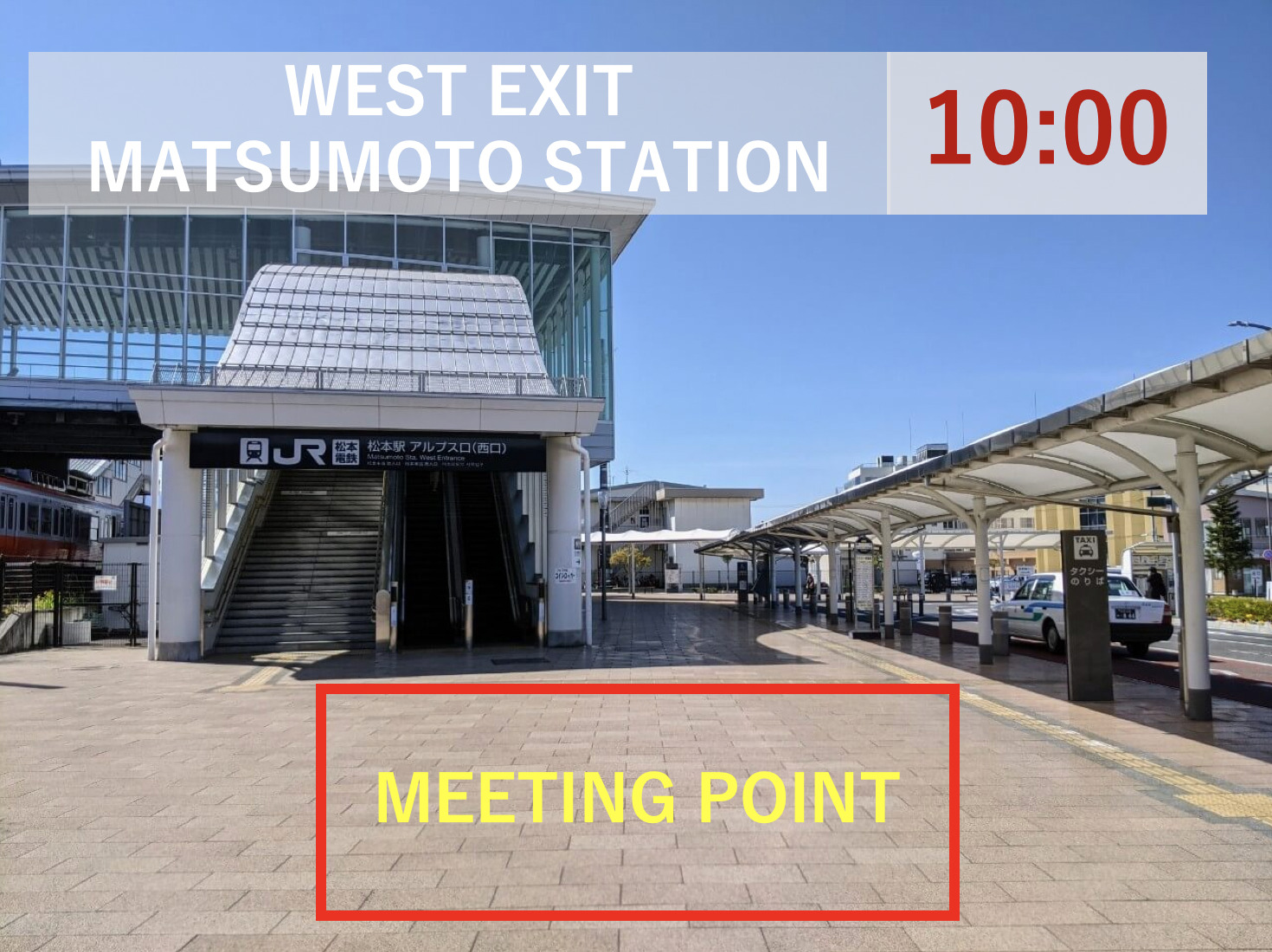 10AM-kamikochi-tour-matsumoto-station-meetup
