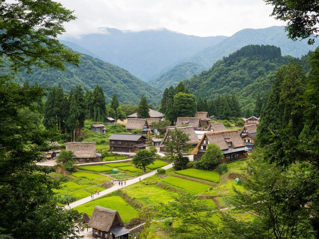 白川村和五箇山