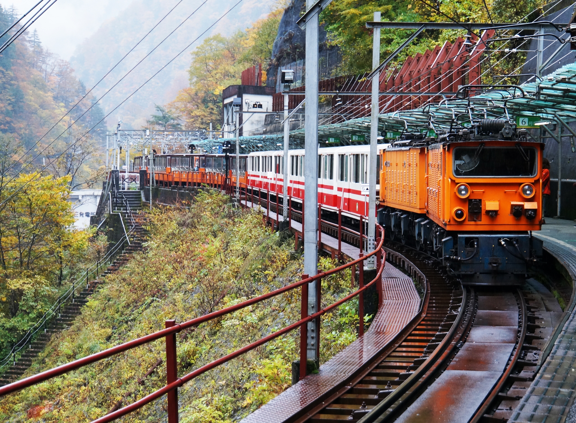 Ride the Kurobe Gorge Railway