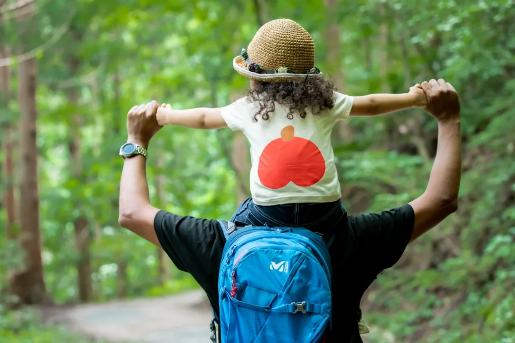 Fun snow monkey park shirt for children and adults.