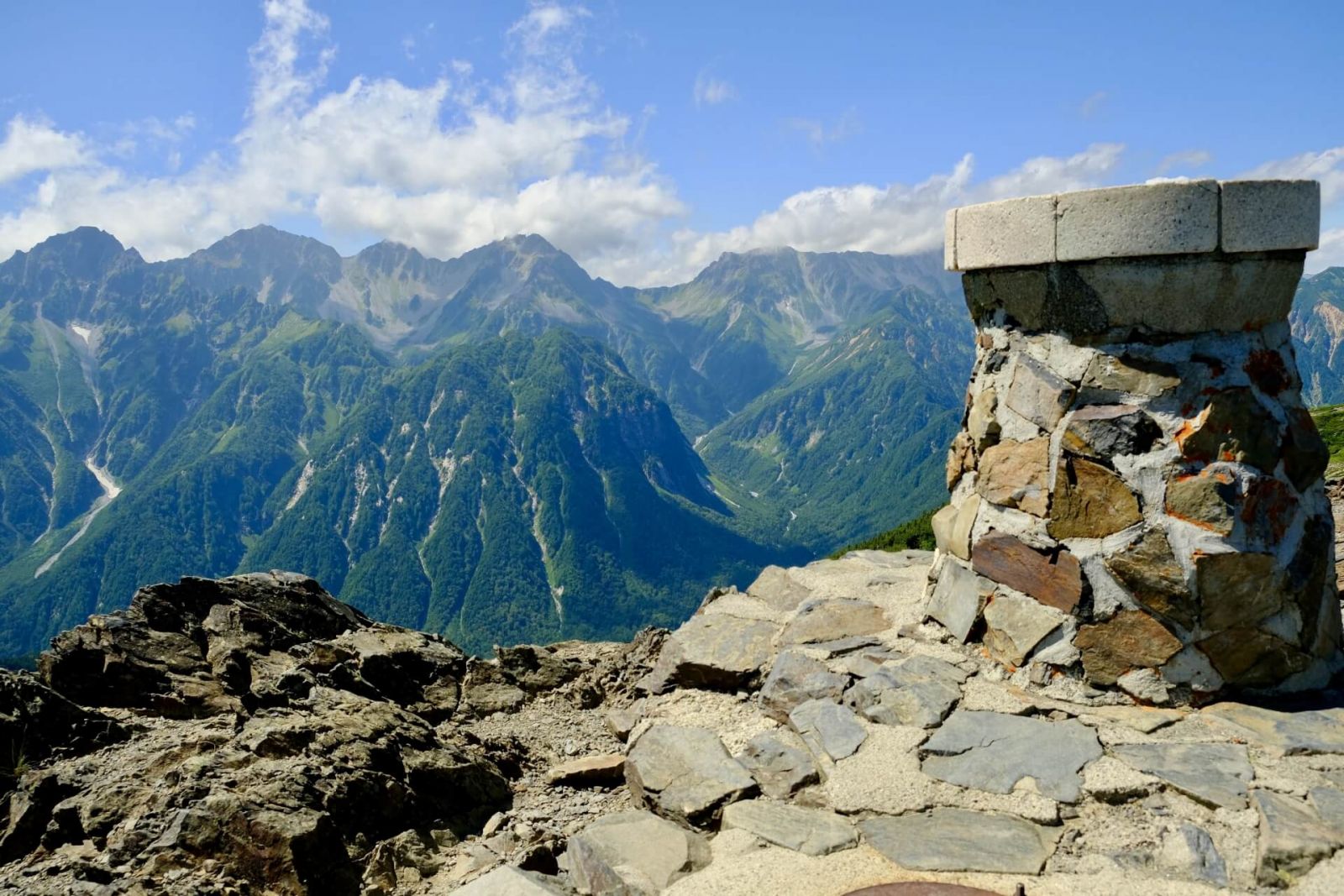 徒步日本北阿爾卑斯山山路