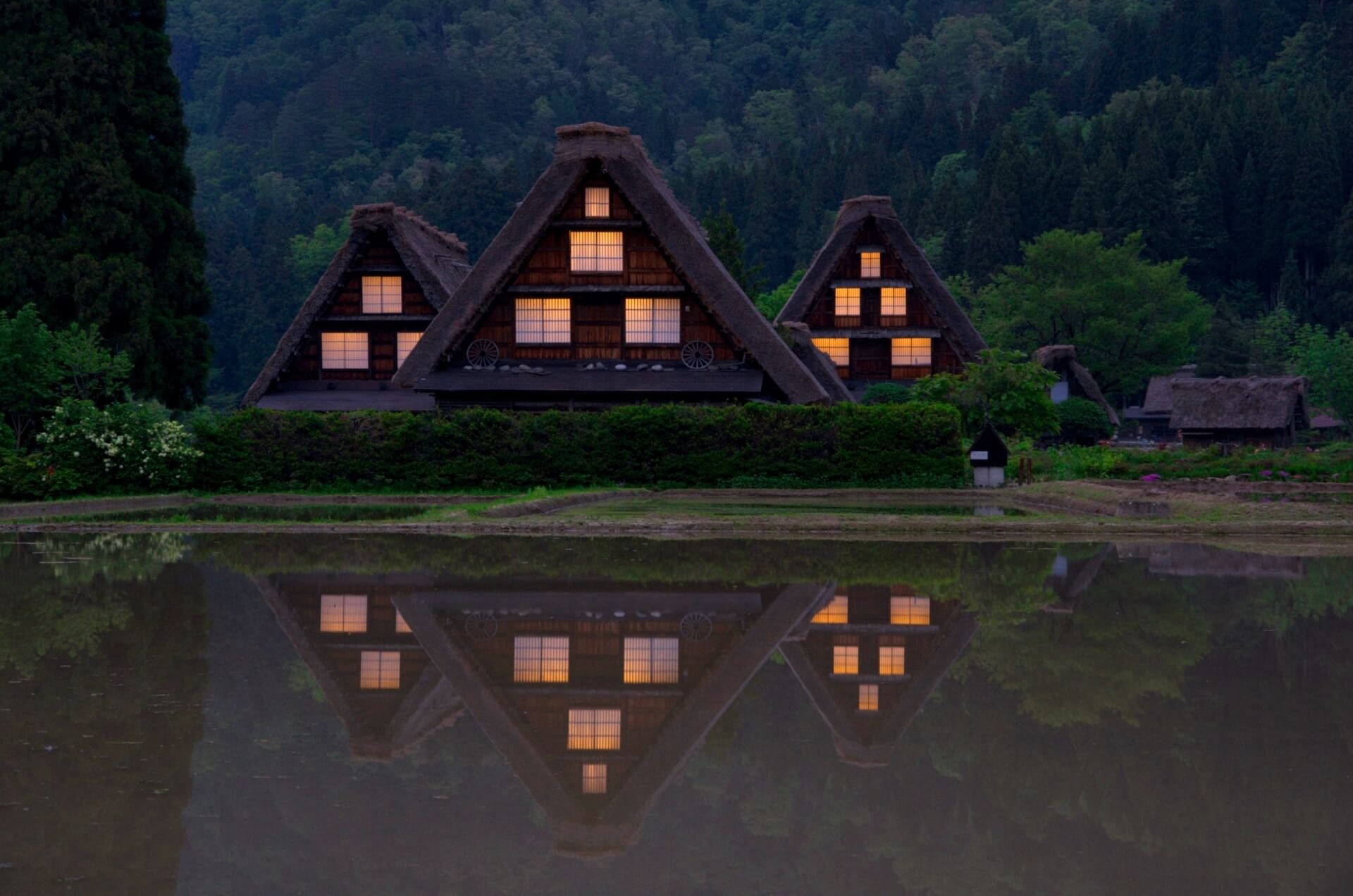 白川村和五箇山