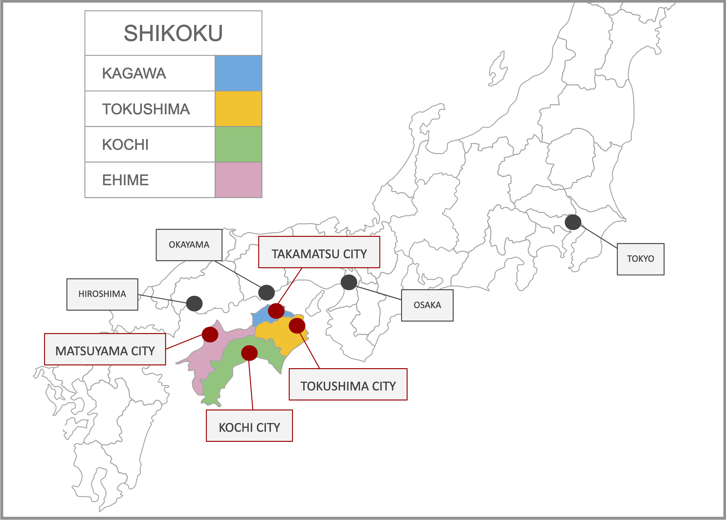 shikoku-prefecture-map