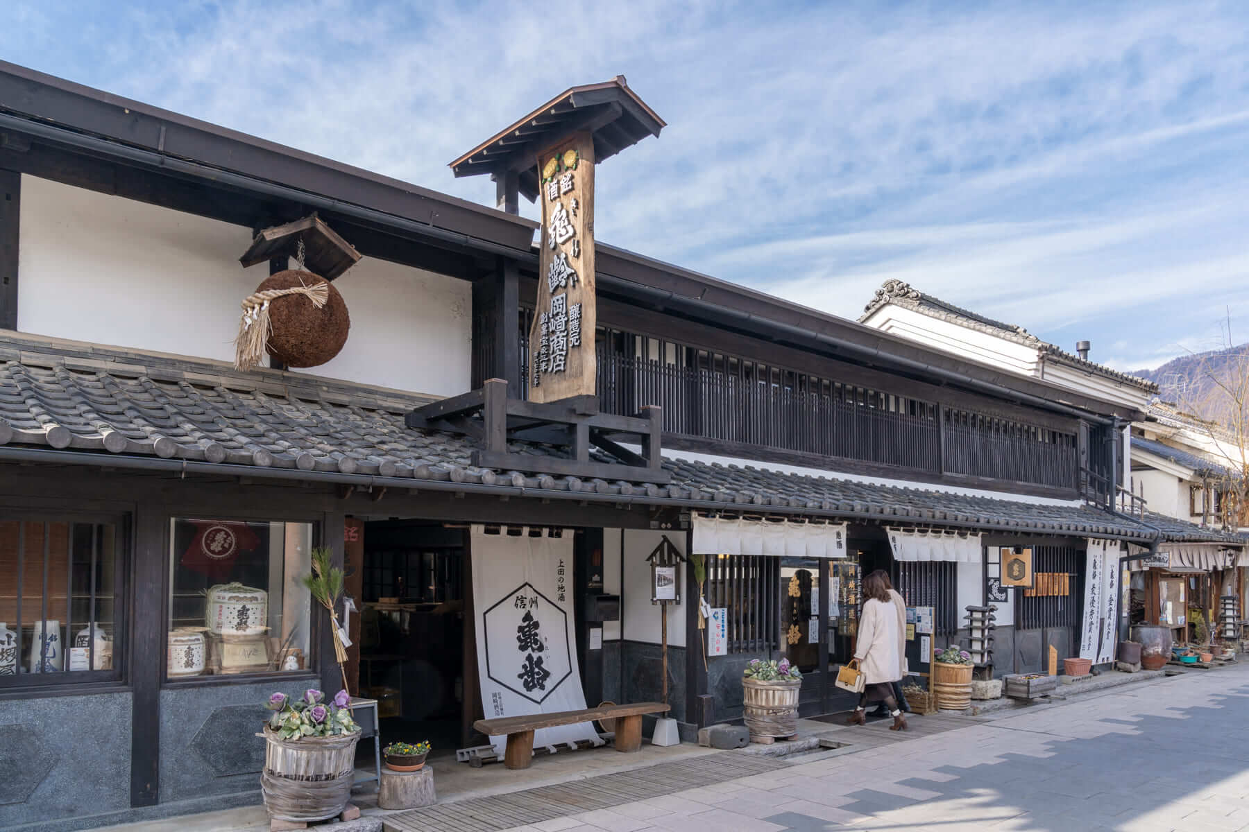 上田城跡公園和柳町