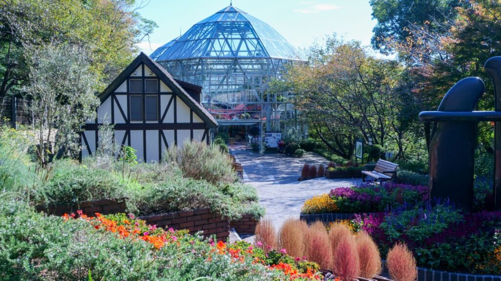 kobe-nunobiki-herb-garden-fall