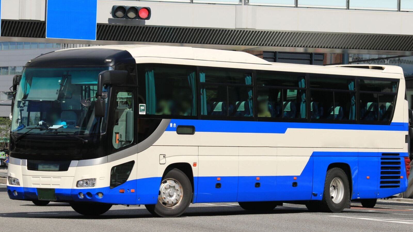 A picture of a generic highway bus