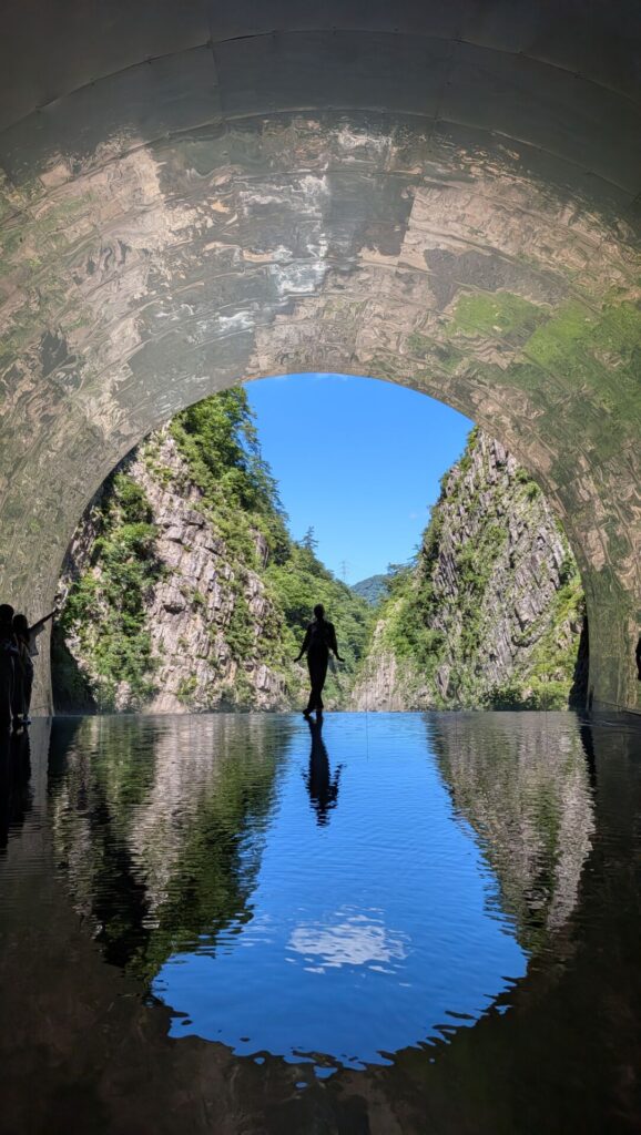 Kiyotsu Gorge's the "Tunnel of Light" in Niigata offers amazing photo opportunities.