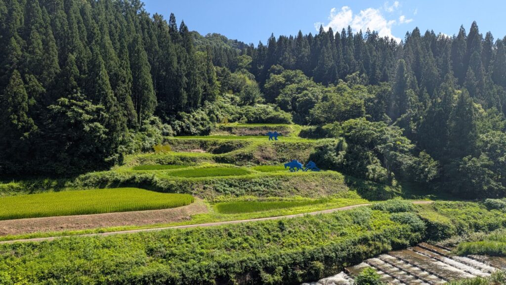 The Rice Field at the Matsudai Nohbutai Art Field in Echigo Tsumari.